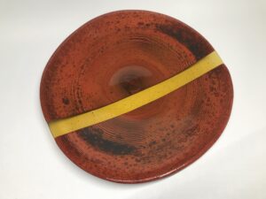 Glasschale Potmelt orange-gelb – Bild 2