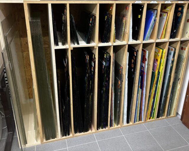 Wir haben neues Glas erhalten